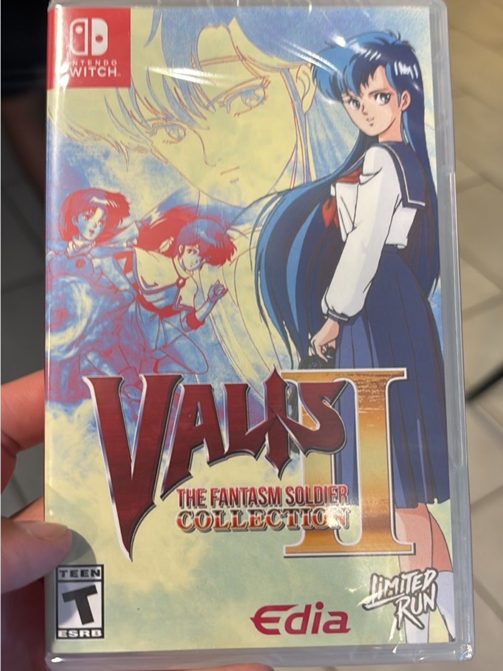 Valis II: The Fantasm Soldier Collection - Navy & White Cover (Nintendo Switch)
